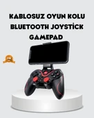 Bluetooth Gamepad Kablosuz Oyun Kumandası Tek Cihaz Destekli thumbnail 1
