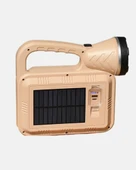 Solar Alev Işığı COB Teknolojili Taşınabilir El Feneri ve Kamp Lambası thumbnail 2