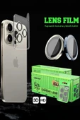 Apple iPhone 17 Air Raze Metal Kamera Lens - Gümüş-(5796) thumbnail 2