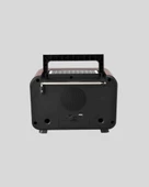 Şömine Efektli Solar Hoparlör Bluetooth 5.3 Radyo AUX USB TF Destekli thumbnail 3