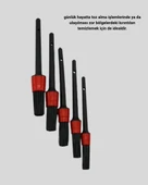 5’li Detay Temizlik Fırçası Seti Araç İç Dış Jant Motor Çok Amaçlı thumbnail 4