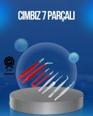 Elektronik Devre ve Saat Tamiri İçin 7’li Paslanmaz Çelik Cımbız thumbnail 1