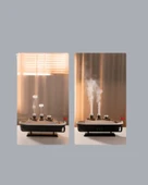 Buhar Efektli Titanik Gemi Oda Kokusu Difüzör LED Işıklı Nemlendirici thumbnail 4