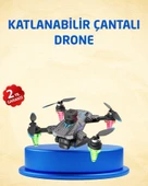 1080P Kameralı Drone Katlanabilir Tasarım Kolay Kullanım thumbnail 1