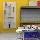 40x75x120 Cm Duvara Monte Hırdavat Rafı thumbnail 3