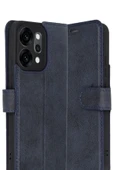 Oppo Reno 14 Trend S Plus Kapaklı Kılıf - Lacivert-(5796) thumbnail 2
