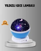 Çocuk Gece Lambası 6 Modlu Renkli LED Enerji Tasarruflu Masal Işığı thumbnail 1