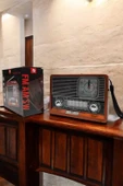 Nostaljik Görünümlü USB Girişli Bluetooth Bağlantılı Radyo thumbnail 1