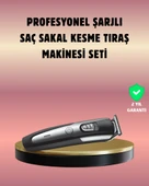 Şarjlı Saç Sakal Kesim Makinesi Detaylı Kesim İçin Hassas Başlıklı thumbnail 1