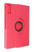 Huawei Honor Pad 10 12.1 Kılıf 360 Tablet Deri Kılıf - Pembe-(5796) thumbnail 1