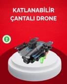 Katlanabilir Drone 1080P Kamera 0-100m Uçuş Mesafeli thumbnail 1