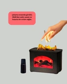 Aromaterapi Destekli Ultrasonik Nemlendirici USB Bağlantılı Sessiz Model thumbnail 1