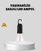 Type-C Şarjlı LED Kamp Lambası – Uzun Ömürlü Pil ve Yüksek Parlaklık thumbnail 1