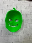 Yeşil Dekoratif Korku Maskesi Duvar Süsü thumbnail 2