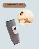 Şarjlı Isıtmalı Baldır Masaj Aleti – 3 Hava Basınçlı, Titreşimli ve Akıllı Zamanlayıcılı thumbnail 4