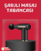 Derin Doku Masaj Tabancası 4 Başlık 6 Kademeli Sessiz Güç Şarjlı Kas Gevşetici thumbnail 1