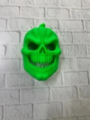 Yeşil Dekoratif Korku Maskesi Duvar Süsü thumbnail 1