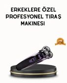 Kompakt Şarjlı Saç Sakal Tıraş Makinesi Kuru Kullanım Özellikli thumbnail 1