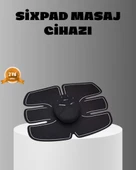 Elektronik Kas Uyarıcı Cihaz 6 Farklı Modlu Jel Pedli Göbek Kol Stimülatör thumbnail 1