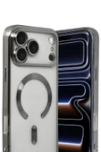 Apple iPhone 17 Pro Max Kross Magneticsafe Kapak - Titan Gri-(5796) thumbnail 2