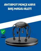 Elektrikli Saç Derisi Masaj Aleti Çok Noktalı 8 Kollu Titreşimli Masaj thumbnail 1