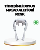 Boyun Masaj Aleti Biyonik Yoğurma Teknolojili 1800mAh Şarjlı thumbnail 1