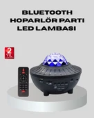 Galaxy Yıldız Projektör Çok Renkli Ayarlı Parlaklık Uzay Atmosfer Işığı thumbnail 1