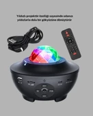 Galaxy Yıldız Projektör Çok Renkli Ayarlı Parlaklık Uzay Atmosfer Işığı thumbnail 4