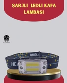 Şarj Edilebilir LED KAFA Feneri 215 Lümen XPE COB Güçlü Aydınlatma thumbnail 1