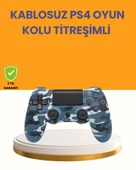 PS4 Kablosuz Oyun Kolu Gecikmesiz Bağlantılı Ergonomik Tasarımlı thumbnail 1