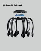 Kafa Masaj Cihazı 8 Motorlu 360 Derece Tam Kapsamlı Rahatlatıcı Masaj thumbnail 3