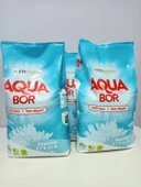AQUA BOR DOĞAL MİNERALLİ TOZ DETERJAN BEYAZLAR 2 ADET(80 YIKAMA) thumbnail 1