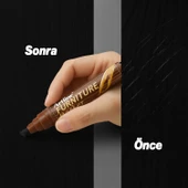 Siyah Renk Mobilya Rötuş Kalemi Ahşap Masa Sehpa Dolap Kalemi Parke Çizik Giderici Çatlak Kapatıcı thumbnail 3