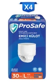 PROSAFE Külotlu Yetişkin Hasta Bezi Emici Külot Büyük 30'lu X4 thumbnail 1