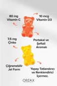Ocean Smart Gummies Defence C Vitamini , D3 Vitamini Ve Çinko Içeren Takviye Edici Gıda 60 Jel Table thumbnail 3