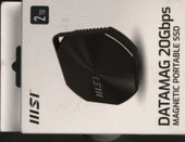 MSI SSD DATAMAG 20GBPS 2TB PC MAC IPHONE ANDROID KONSOL UYUMLU USD3.2 GEN2x2 R:1600MB/S W: 1500 MB/S HARİCİ TAŞINABİLİR SSD thumbnail 7