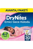 DryNites Huggies Kız Emici Gece Külodu 4-7 Yaş 10'lu X 3 Adet thumbnail 1