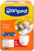 Canped Emici Külot Hasta Bezi Büyük-Large 48 Adet (6Pk*8) thumbnail 2