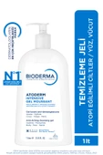 Bioderma Atoderm Intensive Foaming Gel Çok Kuru Atopi Eğilimli Cilt Onarıcı Temizleme Jeli Niasinamid 1 L thumbnail 1