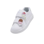 Smash 3.0 Badges Bebek Beyaz Spor Ayakkabı thumbnail 7