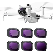 K&F DJI Mini 4 Pro ND Filtre 6 Parça Set (ND4 + ND8 + ND16 + ND32 + ND64 + ND1000) thumbnail 1