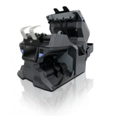 Hitachi I-Hunter IH-210 2+1 Sorter Fitnesslı Profesyonel Karışık Para Sayma Makinesi thumbnail 2