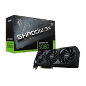 MSI GeForce RTX 5080 16G SHADOW 3X OC GDDR7 DLSS 4 256 Bit Ekran Kartı thumbnail 1