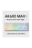silabor AK680 Max Manyetik Switch Kablolu Klavye 8000Hz 0.125Ms %68 RGB Aydınlatma Mekanik Klavye thumbnail 5