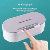 DailyTech Akıllı UV Dezenfeksiyon Kutusu Telefon Aksesuar Maske Takı Sterilizasyon Cihazı thumbnail 4