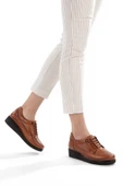 Artı-Artı001-7475-0050 Hakiki Deri Günlük Ortopedik  Kadın Taba Ayakkabı thumbnail 1