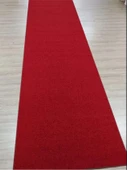 Halıcı Mustafa Protokol Halısı Kaymaz Taban Jel Yolluk Kapı Önü Paspası 100cm Kırmızı thumbnail 1