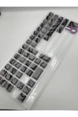 silabor 136 Anahtar Orlong Klavye Tuş Takımı PBT Çift Atış Yan Baskı Keycaps thumbnail 2