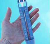 Water Fun Ekonomik Model Termometre İpiyle Birlikte-Economy Thermometer-ToptancıyızBiz thumbnail 3