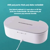 DailyTech Akıllı UV Dezenfeksiyon Kutusu Telefon Aksesuar Maske Takı Sterilizasyon Cihazı thumbnail 5